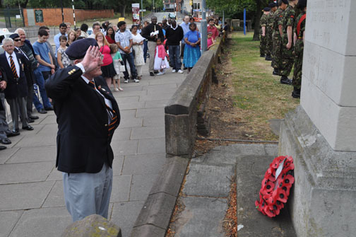 Wreath Laying