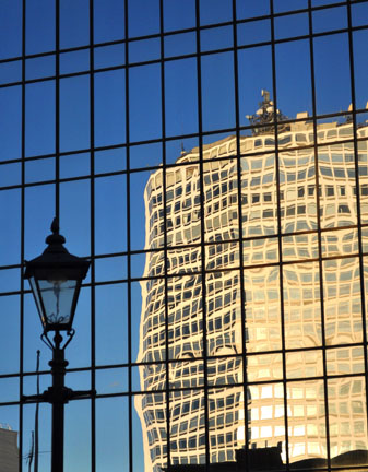 Broad
                    Street Reflection