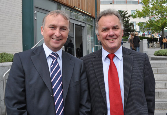 Councillor Ian Ward and Councillor
          Sir Albert Bore