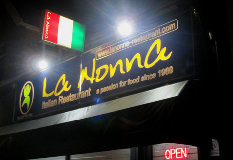 La Nonna, Italian Restaurant, Sheldon, Birmingham
