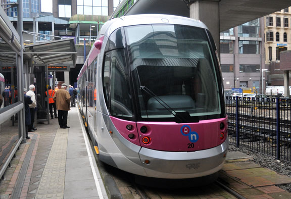 New Midland Metro Tram 20