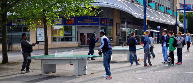 Table Tennis Street Style