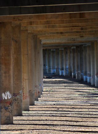 under the M6
        motorway